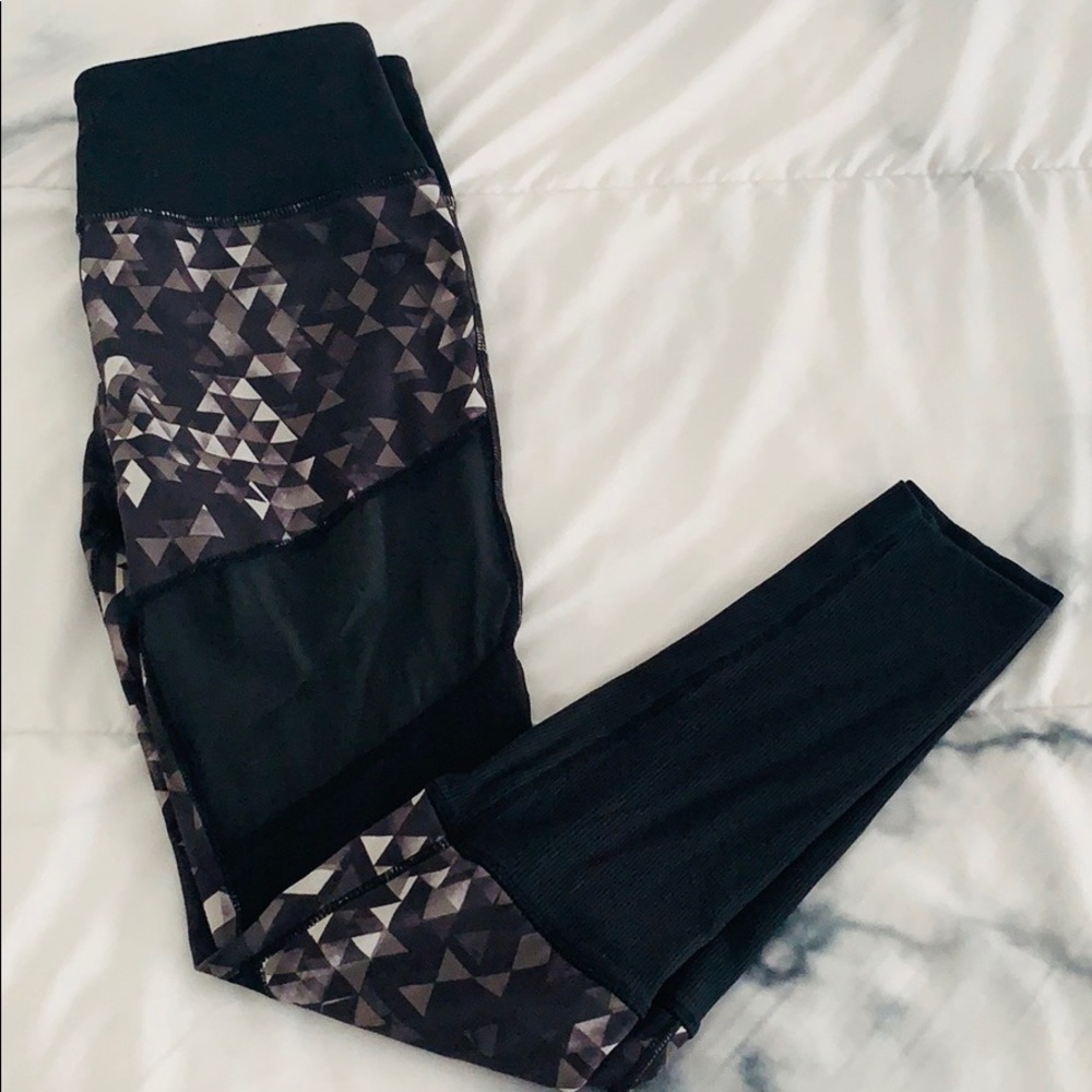 Glyder High Waist Legging Print With Mesh